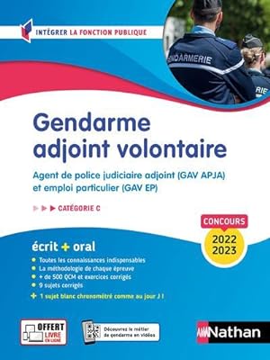 gendarme adjoint volontaire (édition 2022/2023)