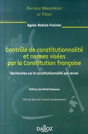 Contrôle de constitutionnalité et normes visées par la Constitution française