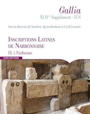 inscriptions latines de Narbonnaise : IX.1. Narbonne