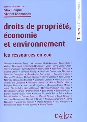 Droits de propriété, économie et environnement