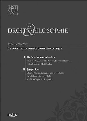 droit & philosophie ; annuaire de l'institut Michel Villey