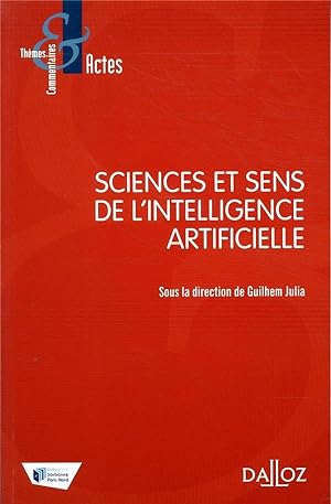 sciences et sens de l'intelligence artificielle