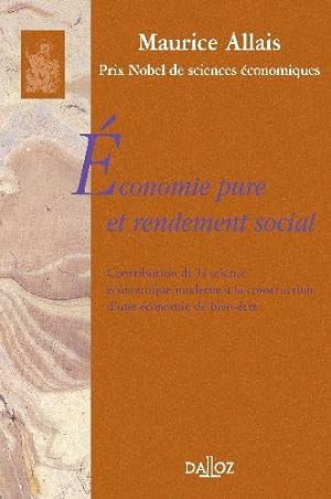 économie pure et rendement social