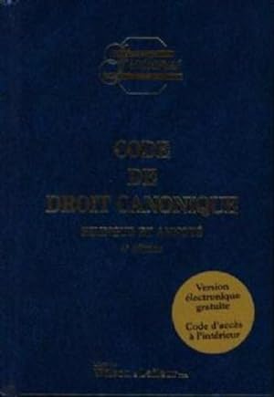 Code de droit canonique - 4éme Edition bilingue français-latin