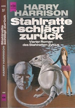 Stahlratte schlägt zurück. Vierter Roman des Stahlratten-Zyklus. Science Fiction. Deutsche Überse...