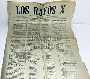 Los rayos X. Semanario satírico-político. Granada 23 de enero de 1916. Año II. Núm. 18