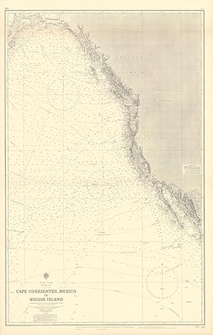 Pacific Ocean - Eastern Part - Cape Corrientes, Mexico to Kodiak Island