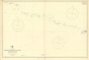 Pacific Ocean - Western Hawaiian Islands - Midway Islands to Kauai including Johnston Island