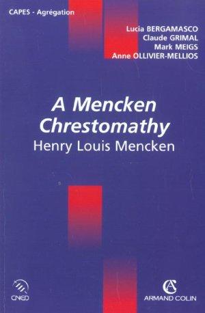 A Mencken Chrestomathy, Henry Louis Mencken. CAPES-agrégation