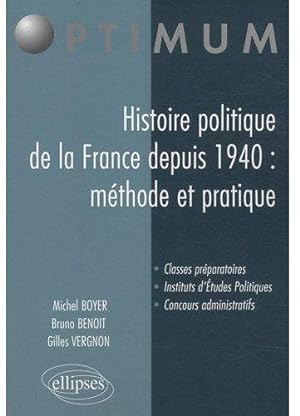 Histoire politique de la France depuis 1940