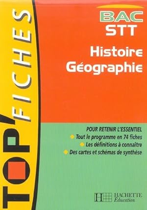 HISTOIRE/GEOGRAPHIE TERMINALE STT