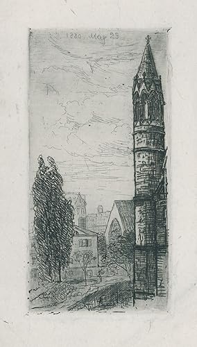 The Tower of Anthem Hall, May 23, 1880