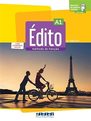 Edito A1 - Edition 2022 - Livre + livre numérique + didierfle.app