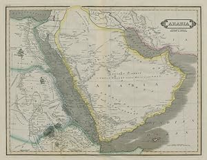 Arabia with the adjacent countries of Egypt and Nubia