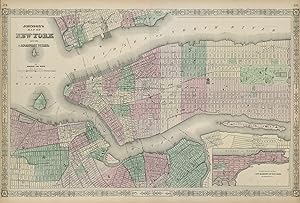 Johnson's New York and the Adjacent Cities