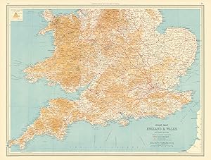 England and Wales Road Map-Southern Section