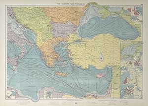 The Eastern Mediterranean [inset Brindisi; Valetta; Salonika; Odessa; The Sea of Azov; Corinth Ca...