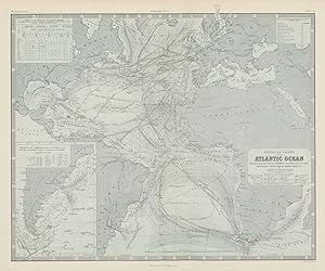 Physical Chart of the Atlantic Ocean