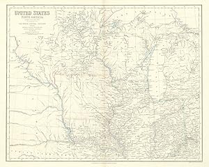 United States. North America - The North Central Section comprising Michigan, Illinois, Wisconsin...