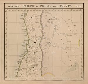Amérique Méridionale - Partie du Chili et dela Plata - No. 33