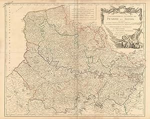 Gouvernement Générale de Picardie et Artois, qui comprend le Comté d'Artois, le Ponthieu, l'Amien...