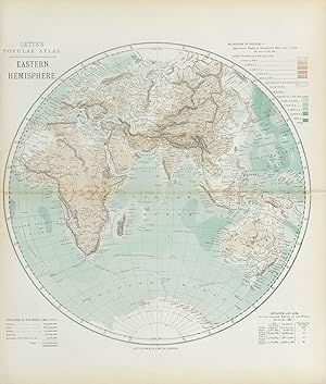 Letts's map of Eastern Hemisphere