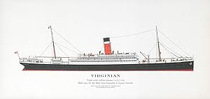 Virginian - Built 1905 for the Allan Line Steamship Company Limited