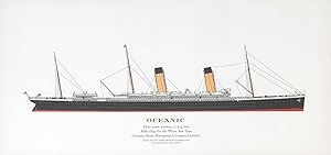Oceanic - Built 1899 for the White Star Line (Oceanic Steam Navigation Company Limited)