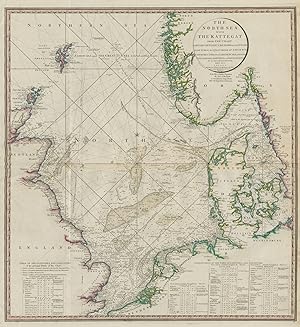 The North Sea with the Kattegat from the chart of Messrs De Verdun, De Borda and Pingré with addi...