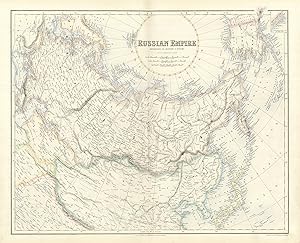 Russian Empire according to Kiepert & others