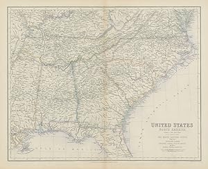 United States. North America - The South Eastern States comprising Mississippi, Alabama, Tennesse...