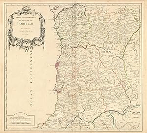Partie Septentrionale du Royaume de Portugal, par le Sr. Robert, Géographe ordinaire du Roy. Avec...