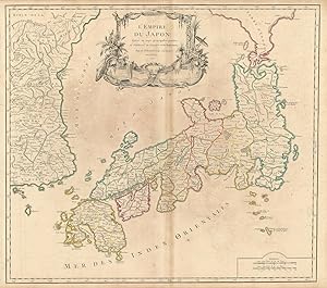 L'Empire du Japon, divisé en sept principales parties, et subdivisé en soixante et six royaumes, ...