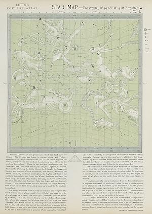 Star Map - Equatorial No.1