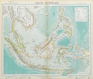 Asiatic Archipelago; Inset map of England