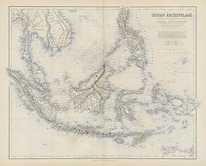 Indian Archipelago compiled from the various surveys of the British & Dutch Governments &c. and o...