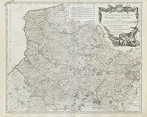 Gouvernement Générale de Picardie et Artois, qui comprend le Comté d'Artois, le Ponthieu, l'Amien...