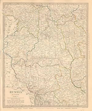 RUSSIA IN EUROPE, PART V., Vilna Grodno Volhynia Podolva Minsk Kiev Tchernigov Smolensk