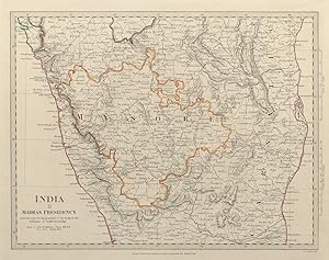 INDIA, II., Madras Presidency and Mysore