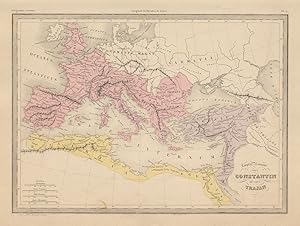 Empire Romain sous Constantin et sous Trajan [Roman Empire under Constantine and under Trajan]