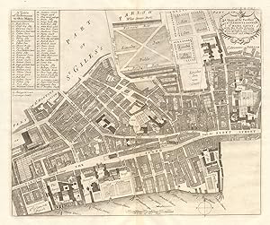 A mapp of the parishes of St Clements Danes, St Mary Savoy, with the Rolls Liberty and Lincolns Inn