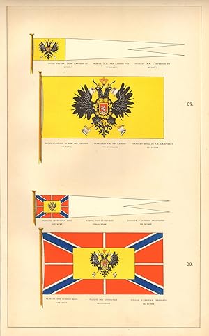 37. Royal Pendant (H. M. Emperor of Russia), Wimple (S. M. Des Kaisers Von Russland), Pendant (S....