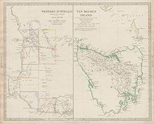 WESTERN AUSTRALIA, CONTAINING THE SETTLEMENTS OF SWAN-RIVER AND KING GEORGE'S SOUND. VAN DIEMEN L...