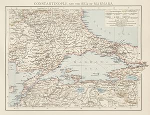 Constantinople and the sea of Marmara