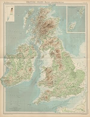 British Isles - Bathy-orographical