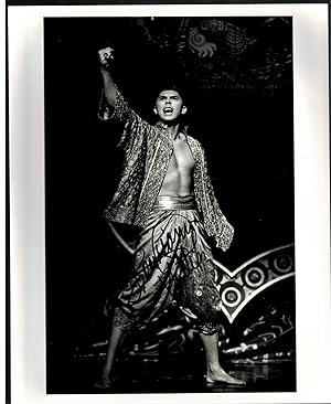 SIGNED Publicity Photograph of Lou Diamond Phillips Starring in the Broadway Revival of "The King...