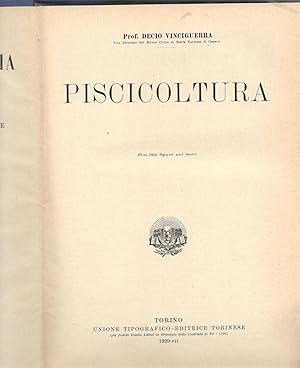 Nuova enciclopedia agraria italiana. Piscicoltura. Con 122 figure nel testo