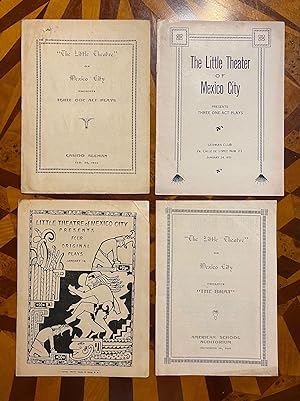 [MEXICAN AND CUBAN THEATER EPHEMERA 1905-1932 - Five items]