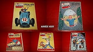 TINTIN - Le Journal des Jeunes de 7 à 77 Ans. - 10ème Année. - 52 Numéros. - Du N° 428 du 3 Janvi...