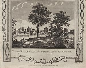 View of Clapham in Surrey, from the Common